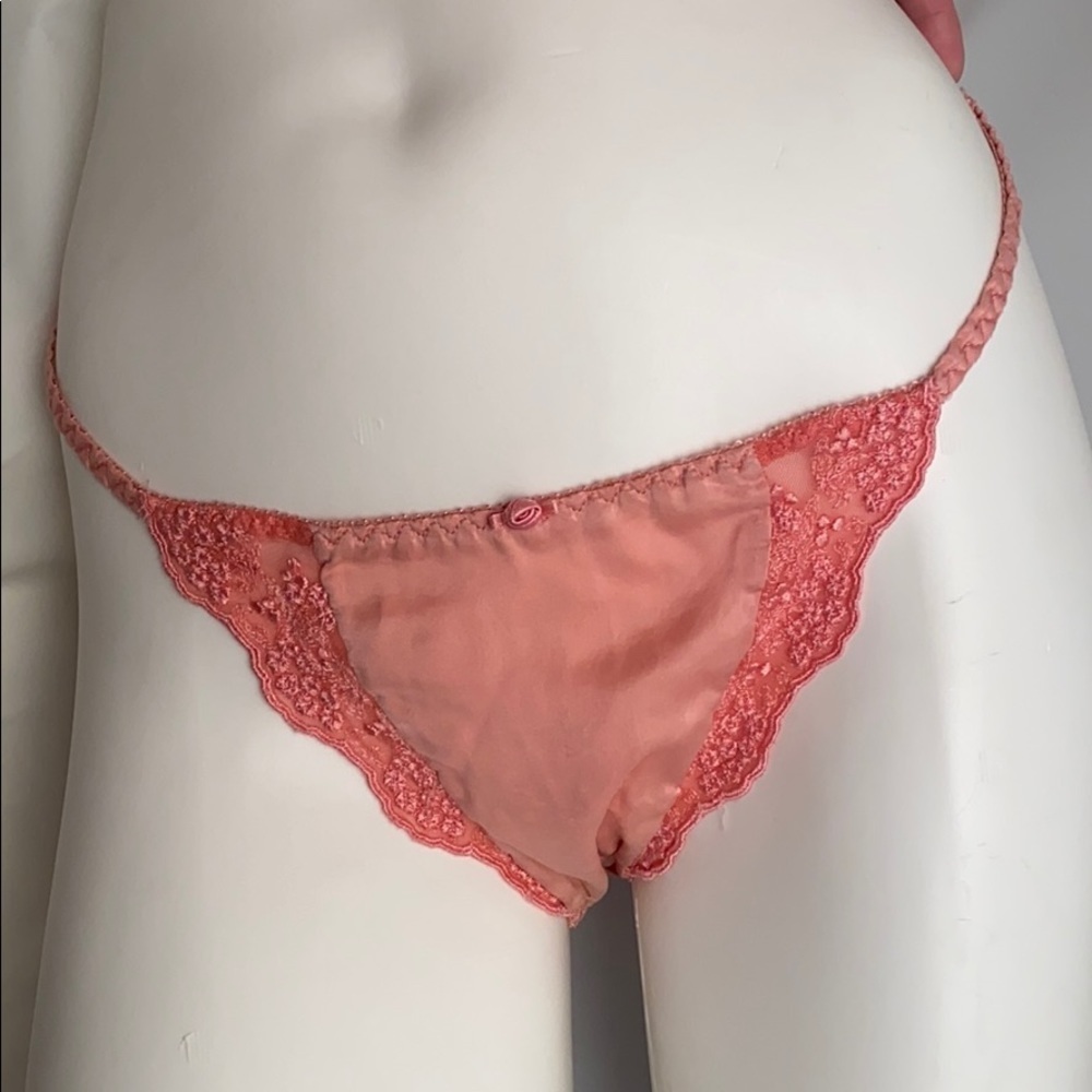 Victoria’s Secret pink silk panty